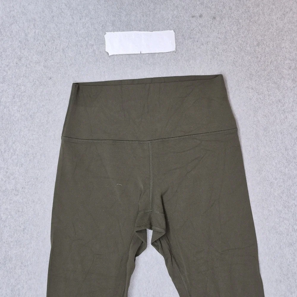 Lululemon Women Activewear Pants 8 Olive Green Align Crop 18